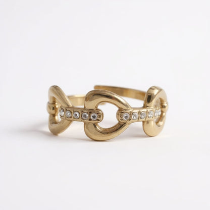 Bague INTERLŸS – doré