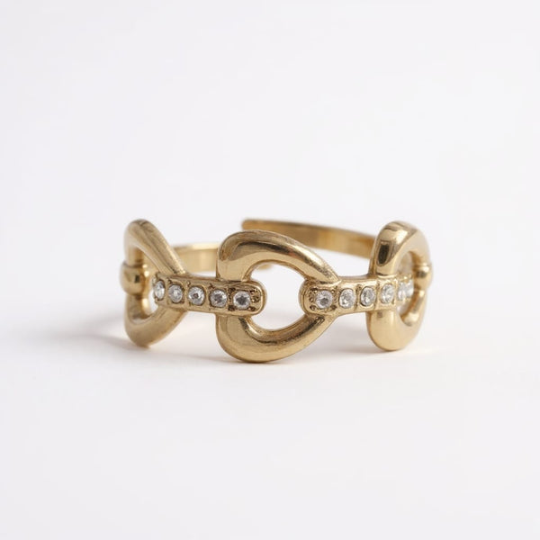 Bague INTERLŸS – doré