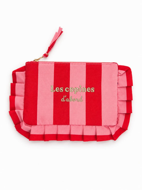Pochette LES COPINES D’ABORD | rouge & rose