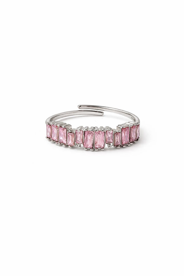 Bague ANNA – argenté | rose