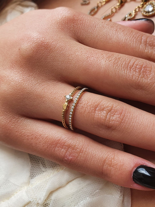 Bague LUMIA - doré