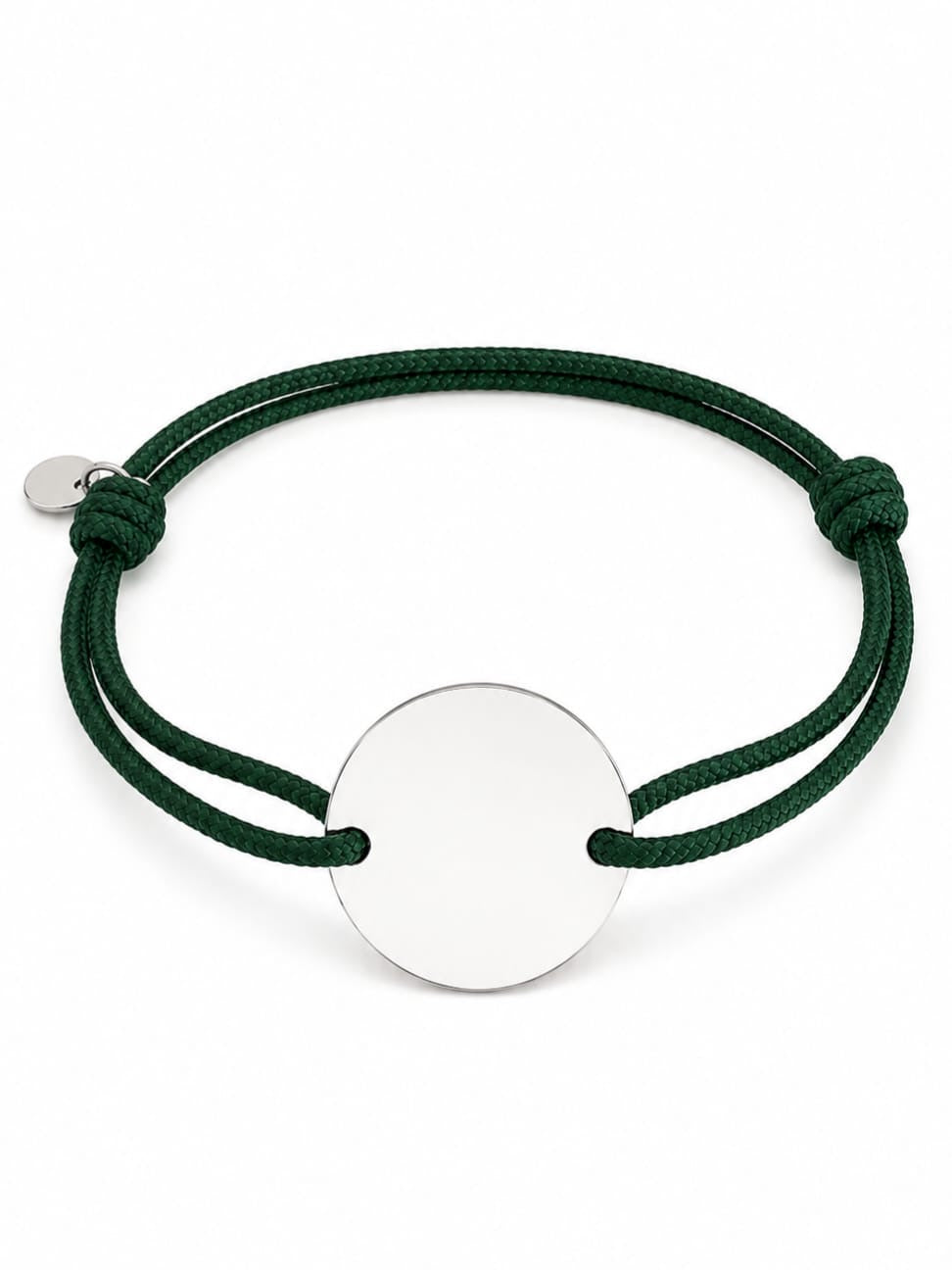 Bracelet cordon a graver - argenté | Coloris au choix