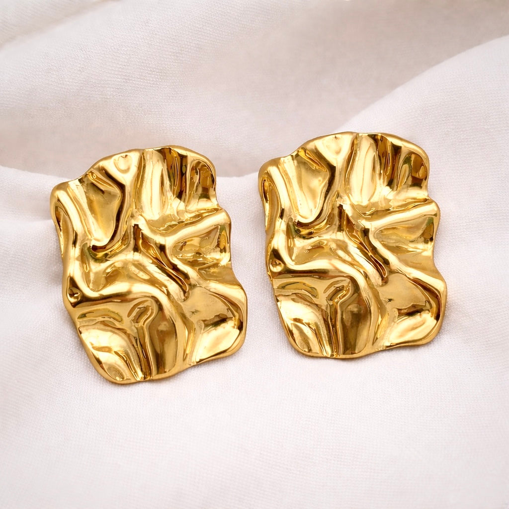 Boucles d'oreilles RHEA - doré