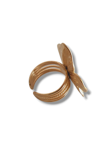 Bague fleur BALI - doré