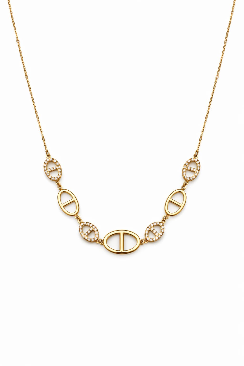 Collier AGATHÉA - doré