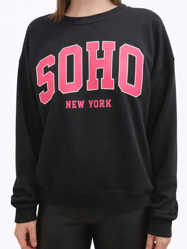 Sweat casual SOHO | Noir