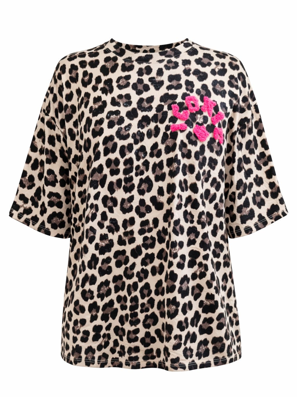 Tee-shirt ICONIC CŒUR | léopard