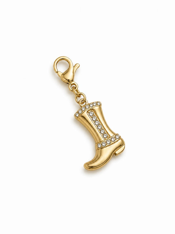 Charm santiag zircons - doré
