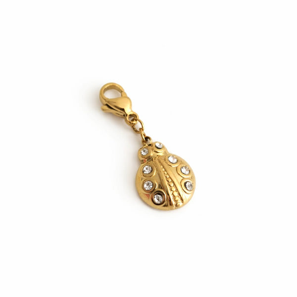 Charm Coccinelle - doré