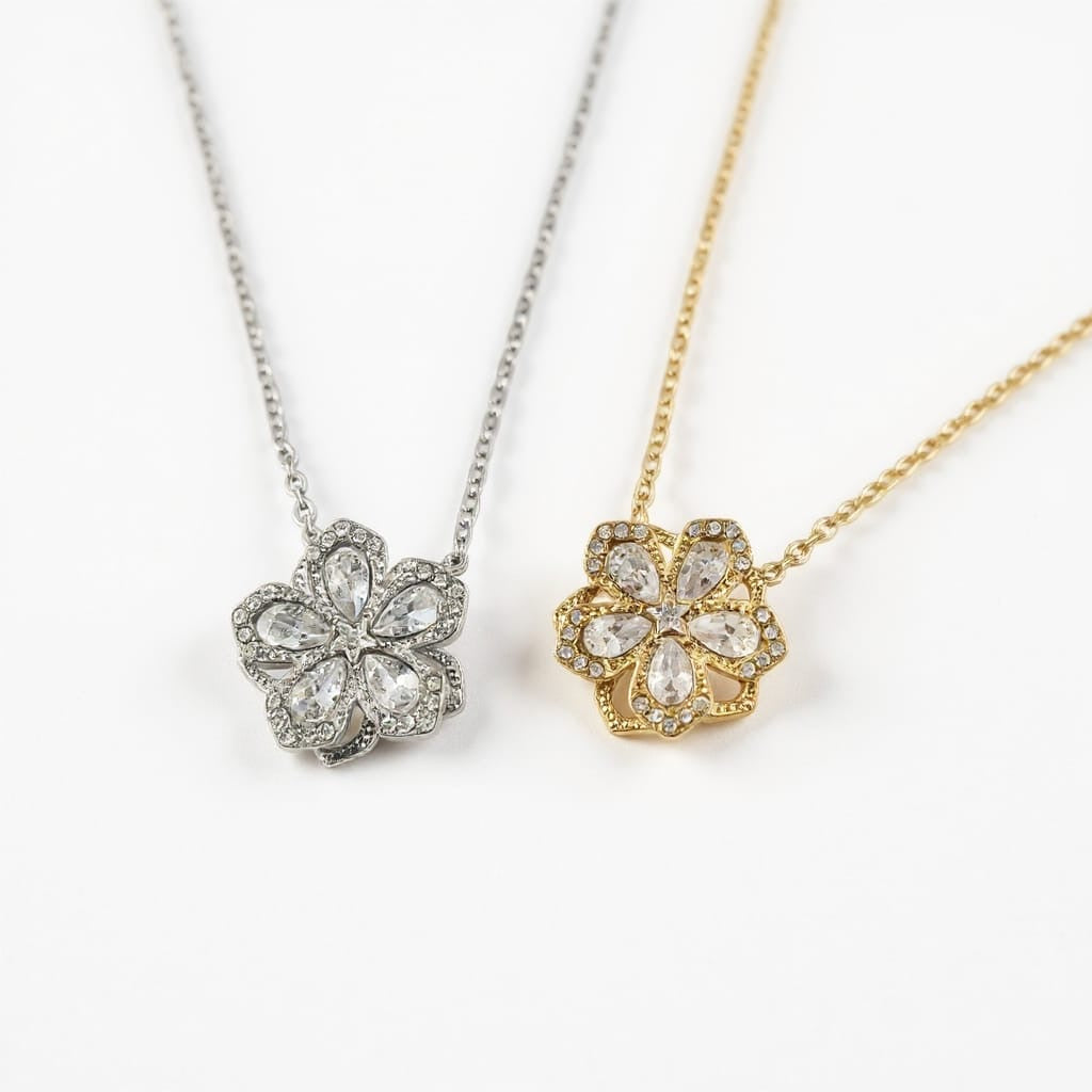 Collier rotatif anti-stress ANNA - Doré