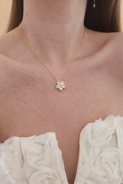 Collier rotatif anti-stress ANNA - Doré