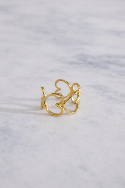 Bague TI AMO – doré