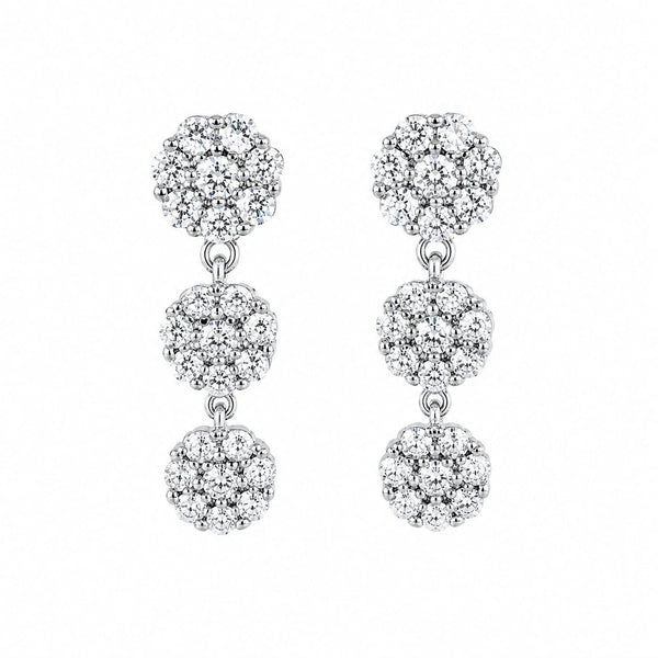 Boucles d’oreilles IVA - ARGENTÉ