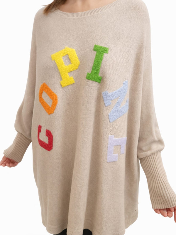 Pull oversize COPINE | Multicolore