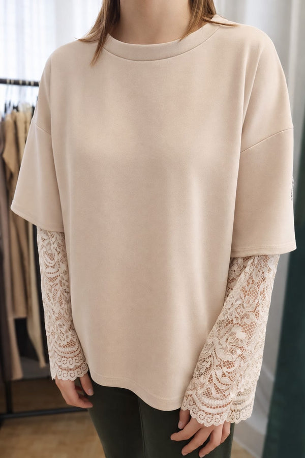 Blouse CŒUR STRASS