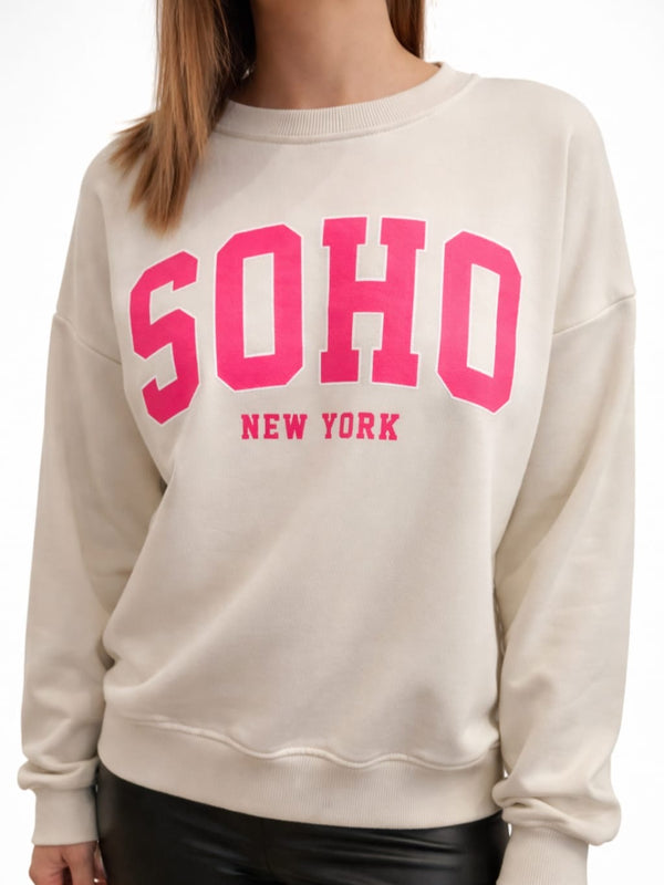Sweat casual SOHO | Beige