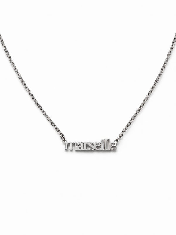 Collier MARSEILLE - argenté