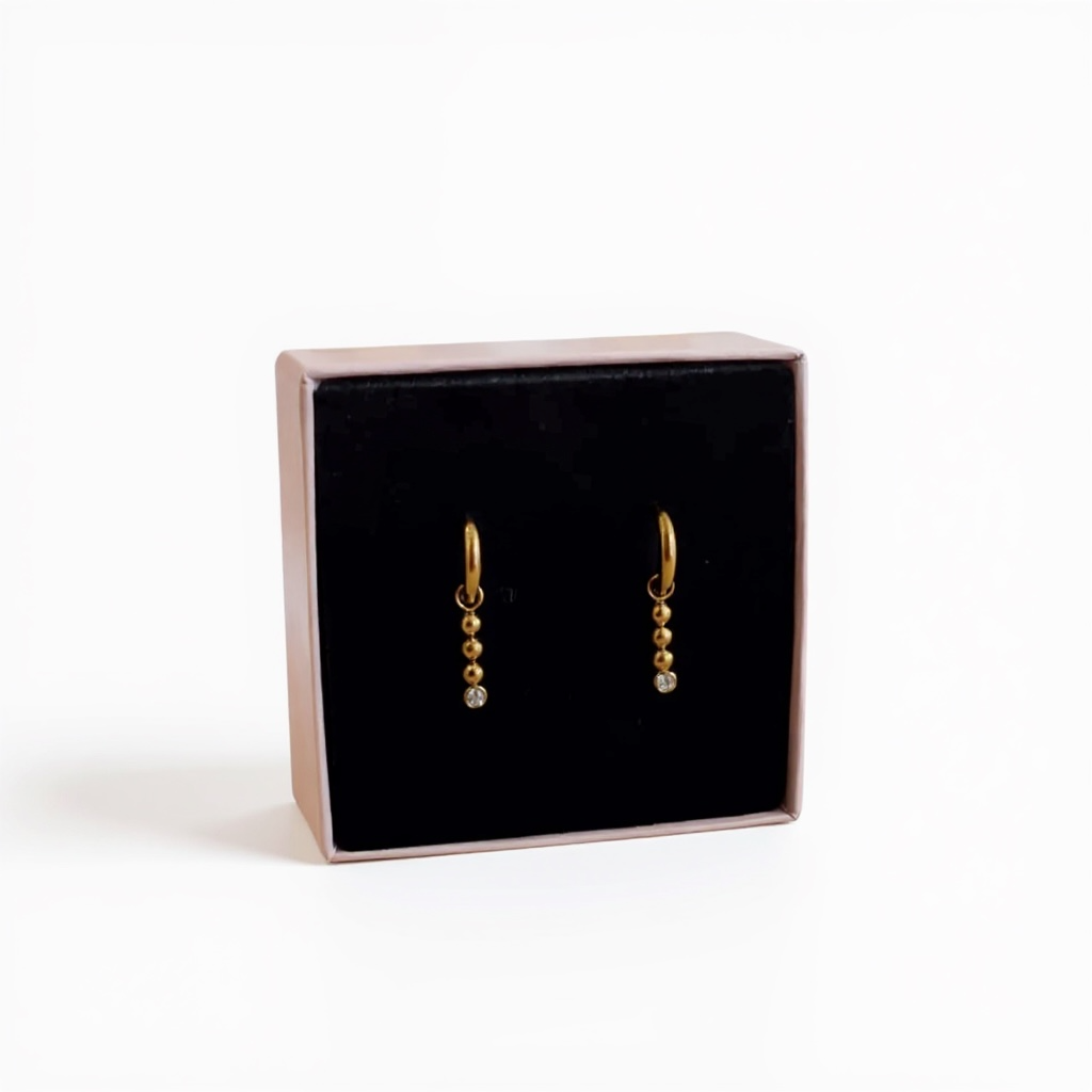 Boucles d'oreilles MILA - doré