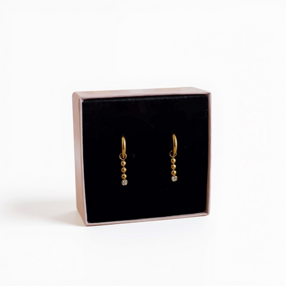 Boucles d'oreilles MILA - doré