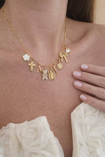 Collier NYSSEA (personnalisable) - doré