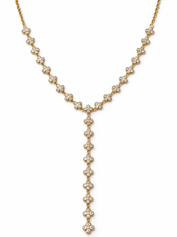 Sautoir FLEURS DE PRESTIGE - doré