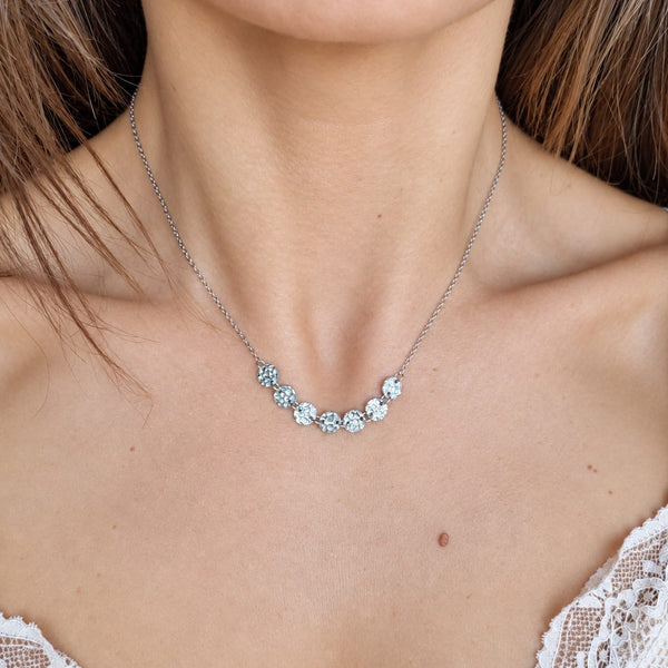 Collier déstockage perles plates