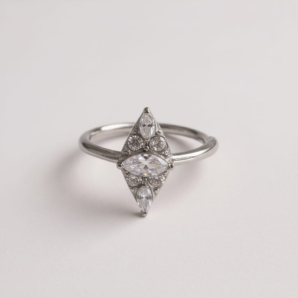 Bague AXYRA – argenté