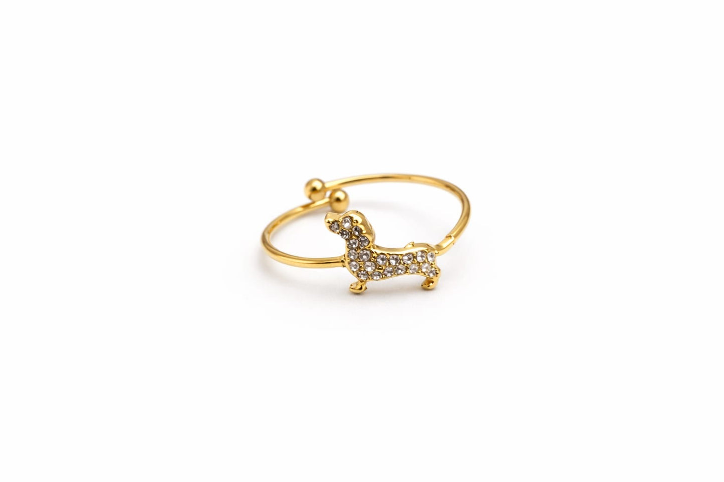 Bague TECKEL - doré