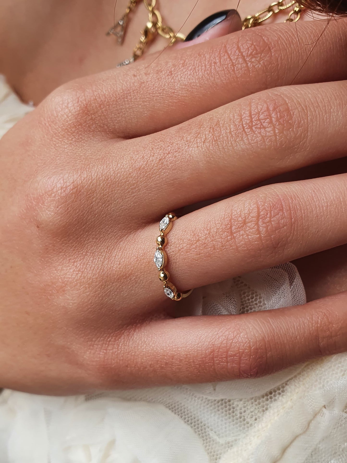 Bague MARQUIA - doré