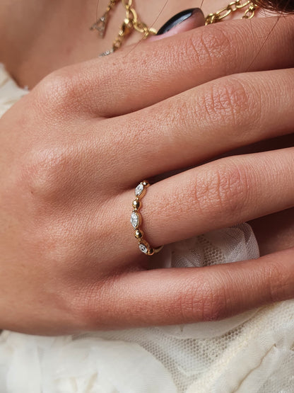 Bague MARQUIA - doré