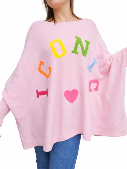 Pull oversize ICONIC | Rose