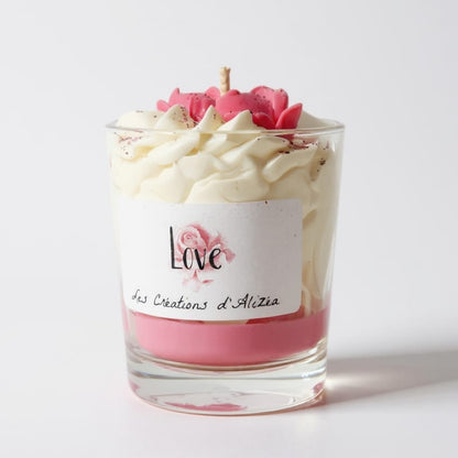 Bougie artisanale FLORAL LOVE | 160 g