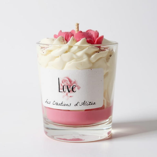 Bougie artisanale FLORAL LOVE | 160 g