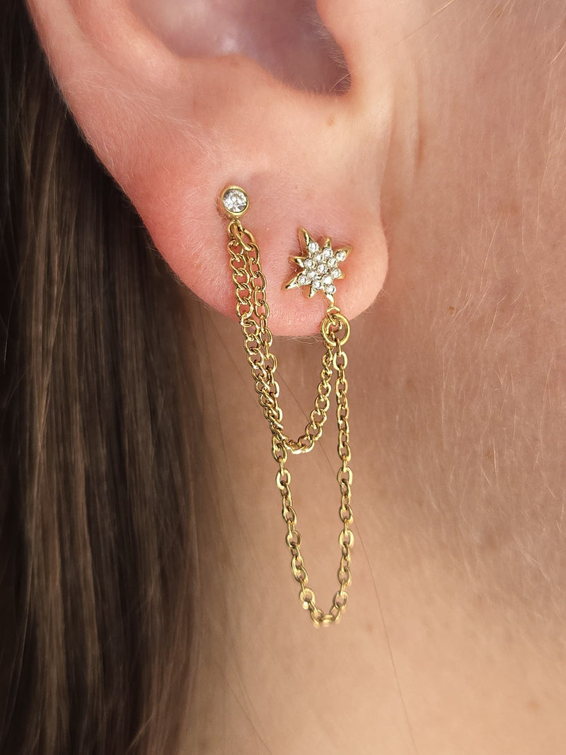 Boucles d’oreilles NUITS ÉTOILÉES