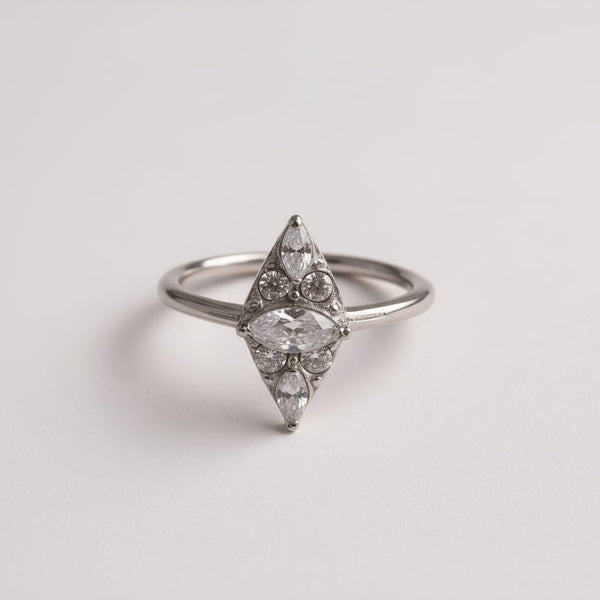 Bague AXYRA – argenté