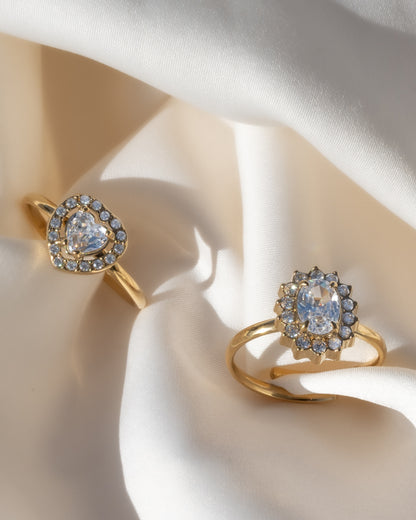 Bague ÂME SOEUR - doré