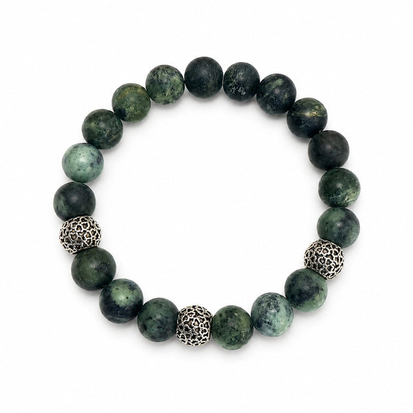 Bracelet pierres naturelles JASPE KAMBABA