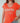 Tee-shirt MAMAN D’AMOUR | orange/ doré