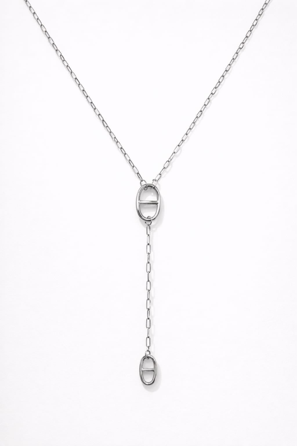 Sautoir AGATA – argenté