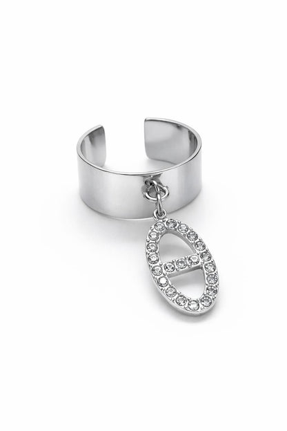 Bague AGATA zircons - argenté