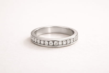 Bague rotative anti stress - argenté
