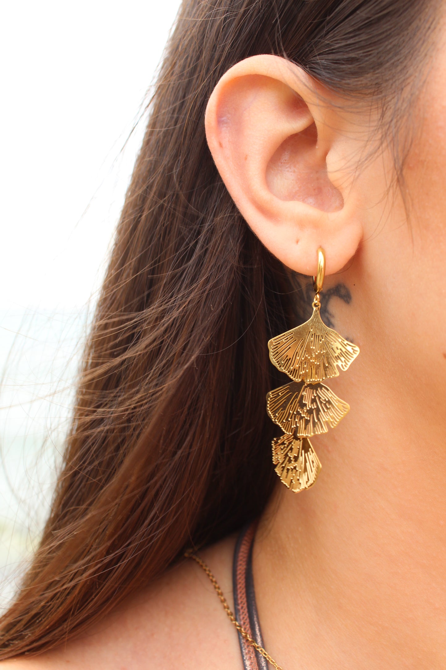 Boucles d'oreilles LIA dorée - doré