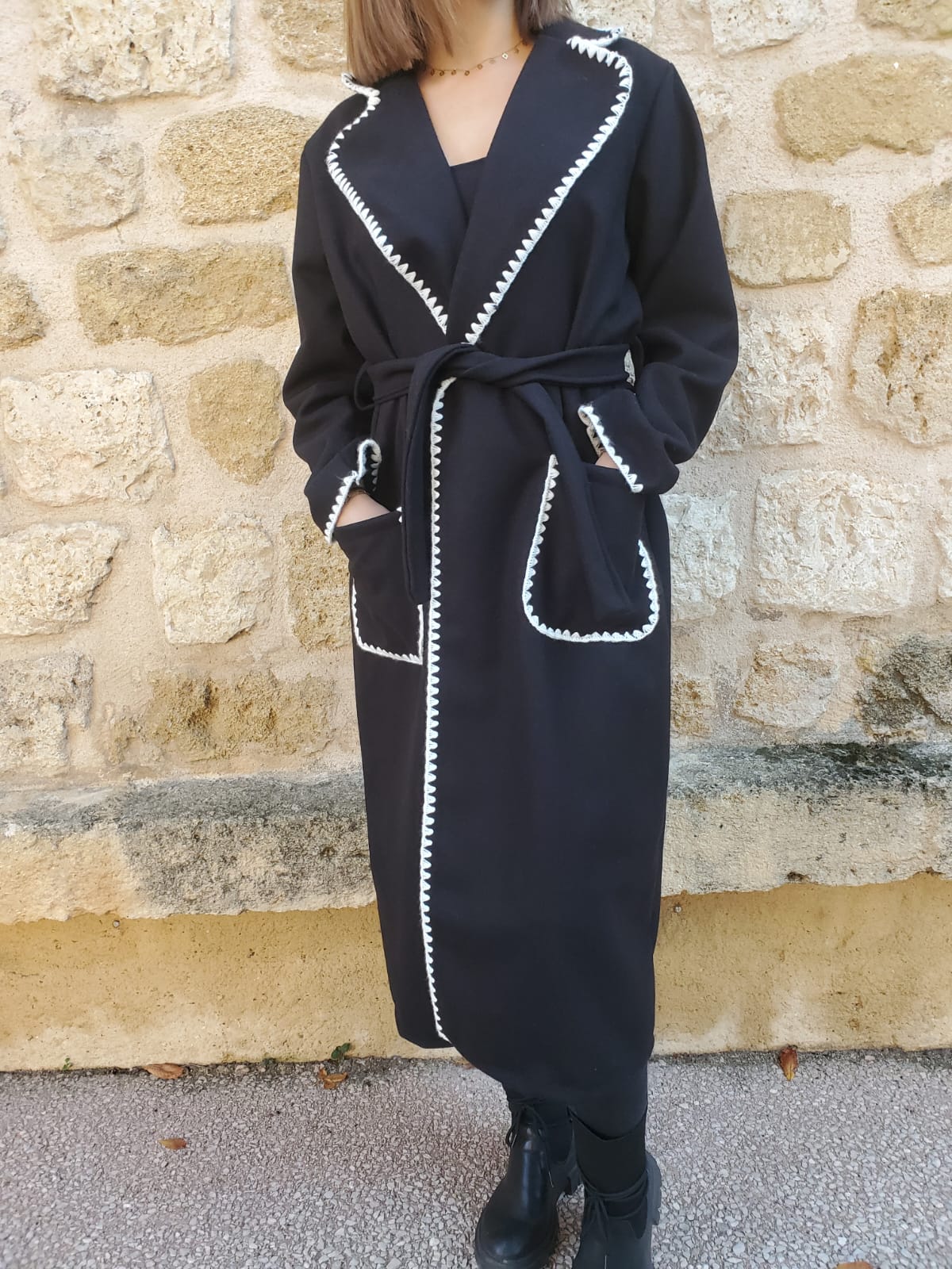 Manteau long noir