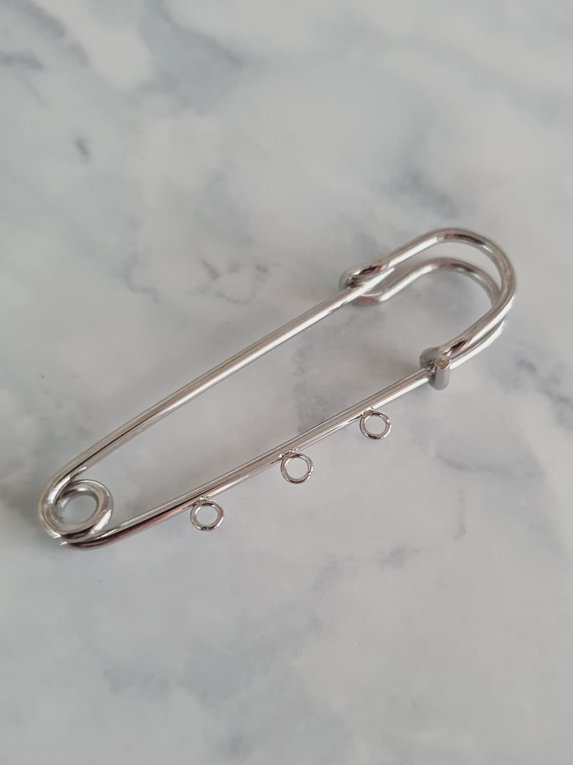Broche personnalisée - argenté