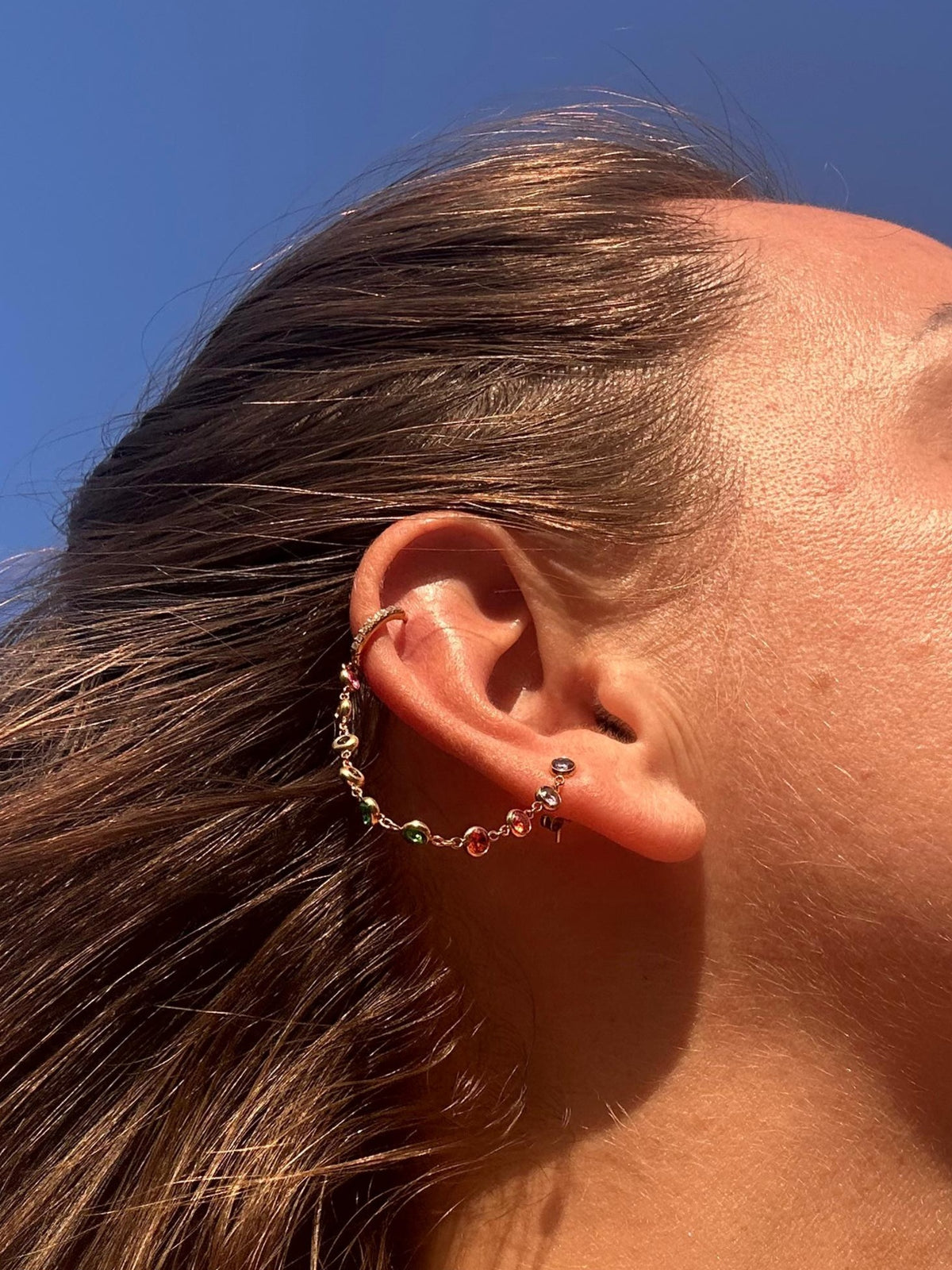 Boucle d'oreille RAINBOW MUSE