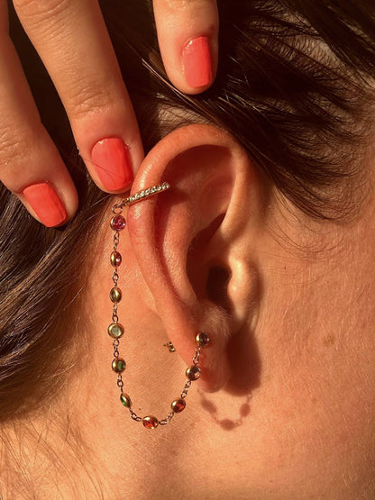 Boucle d'oreille RAINBOW MUSE
