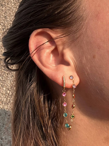 Boucle d'oreille RAINBOW MUSE