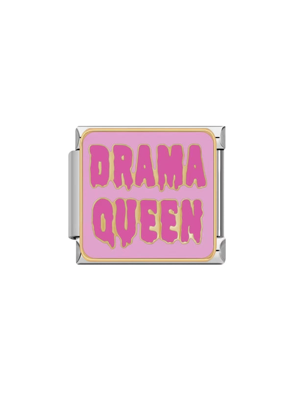 Charm italien DRAMA QUEEN argenté