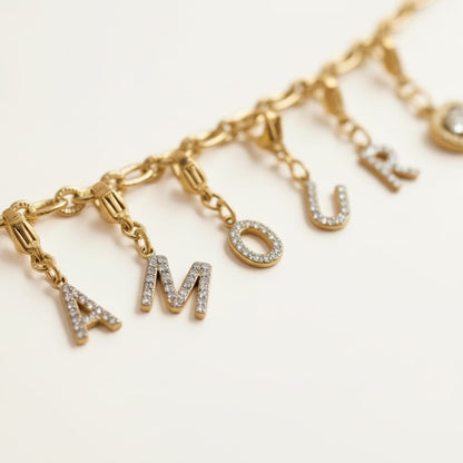 Collier AMOUR – doré