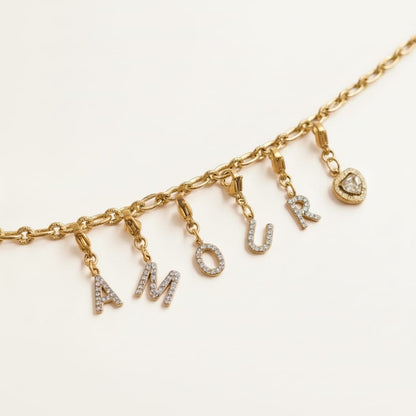 Collier AMOUR – doré